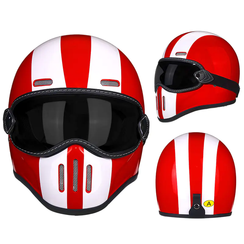 MT801 Fiberglass Full-Face Motorcycle Helmet