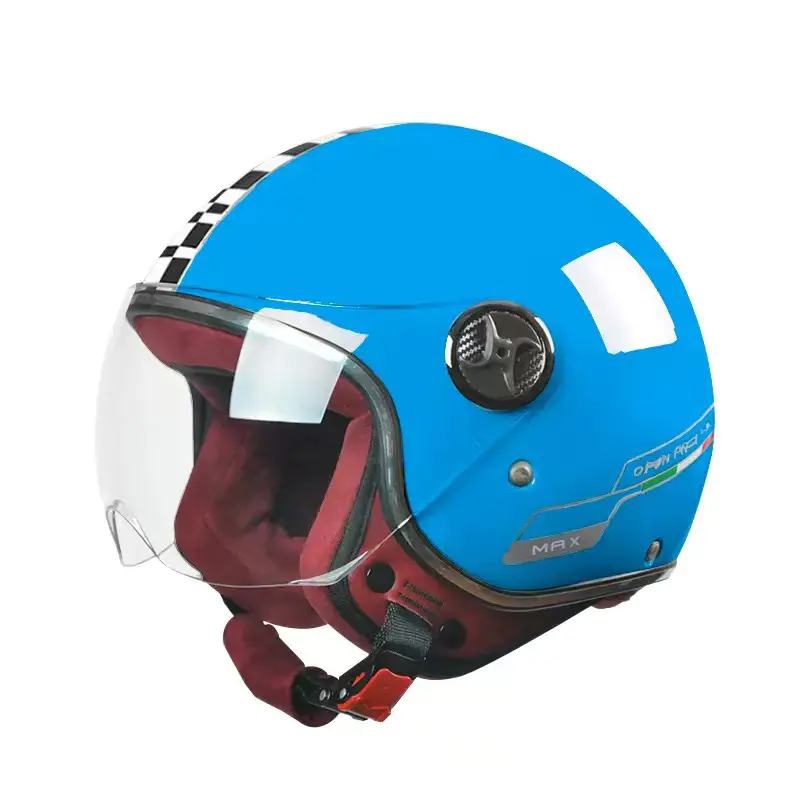 AD 519 Retro Half-Face Motorcycle Helmet