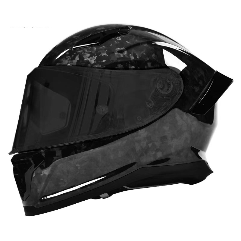 MT30 Мотоциклетный шлем из углеродного волокна Casco Moto DOT Полнолицевой шлем